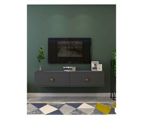 TV Állvány 356, Antracit, Arany