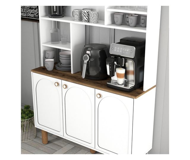 Kávézó szekrény 882, fehér