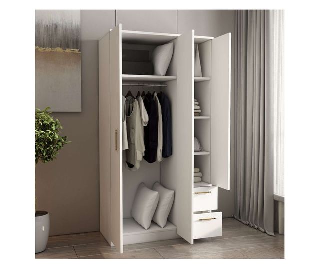 Szekrény 975, fehér