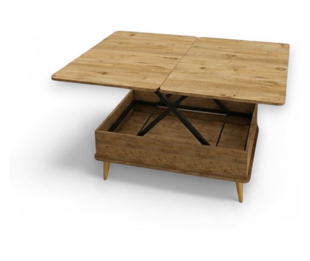 Dohányzóasztal 531, Fenyő