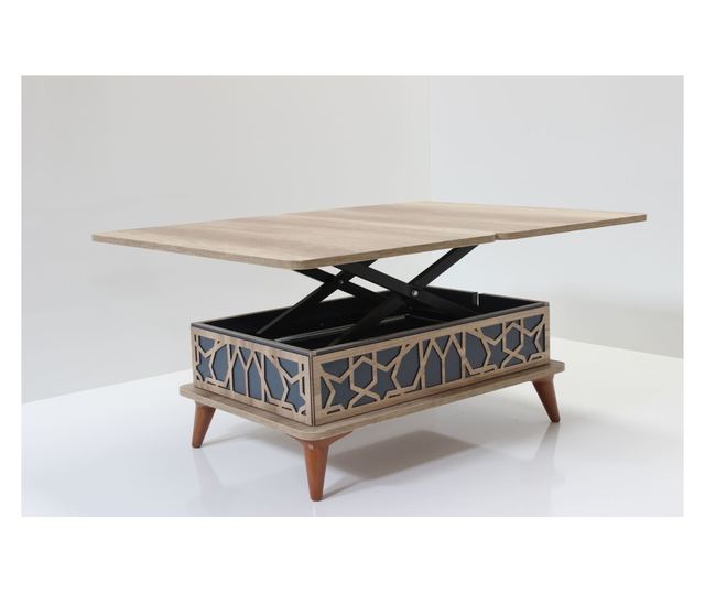 Dohányzóasztal 647, Kék