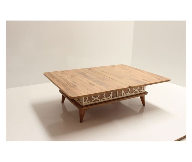 Dohányzóasztal 654, Fenyő