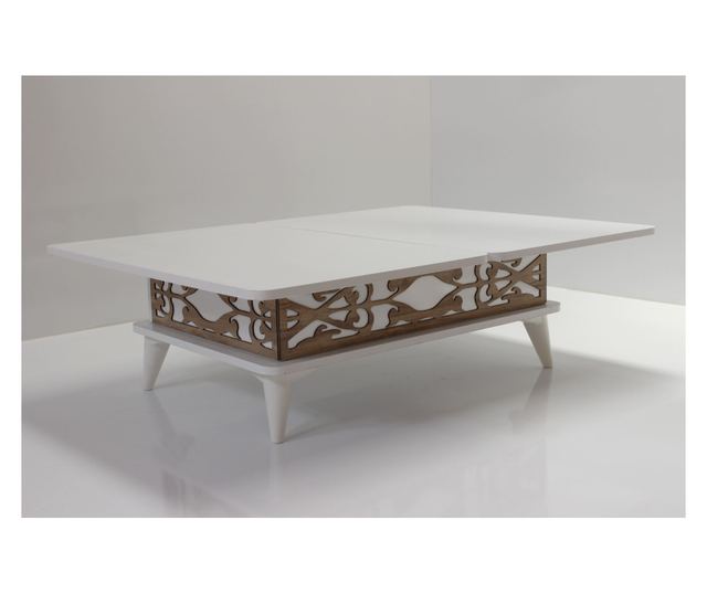 Dohányzóasztal 630, fehér