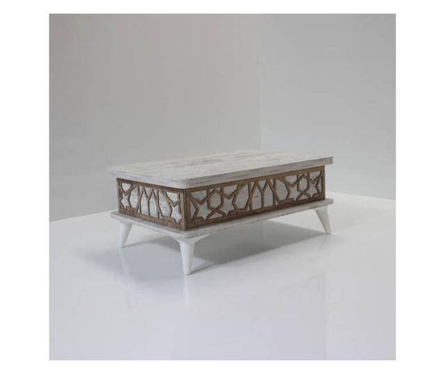 Dohányzóasztal 470, Antik fehér