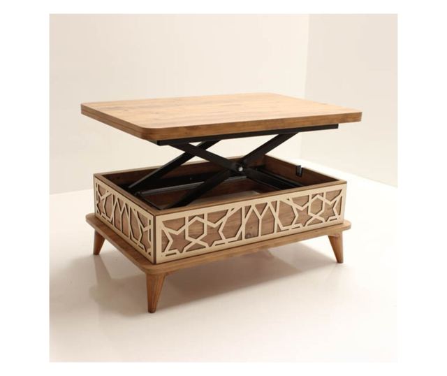 Dohányzóasztal 517, Fenyő