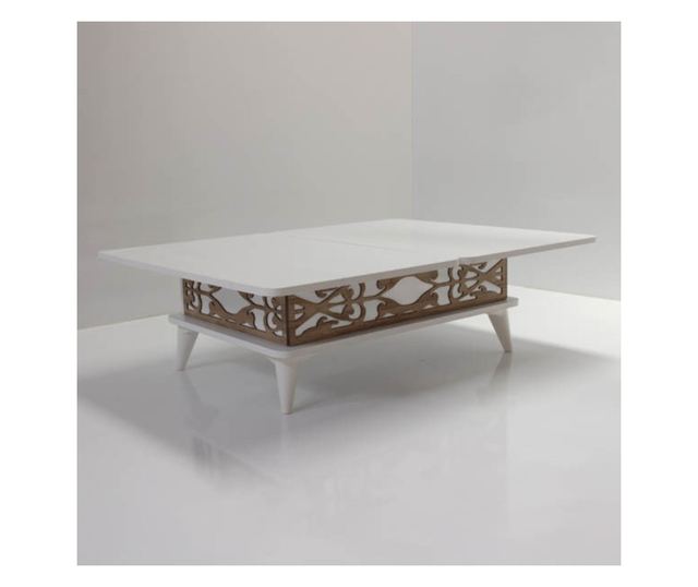 Dohányzóasztal 500, Fehér