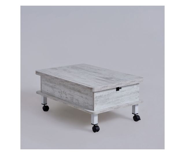 Dohányzóasztal 319, Antikfehér