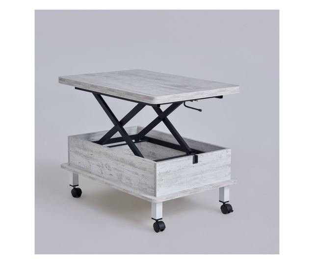 Dohányzóasztal 319, Antikfehér