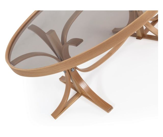 Dohányzóasztal 095, Tölgy