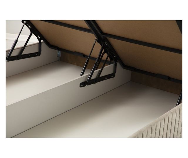 Egyszemélyes Matrac, Ágykeret és Fejtámla 722, Barna