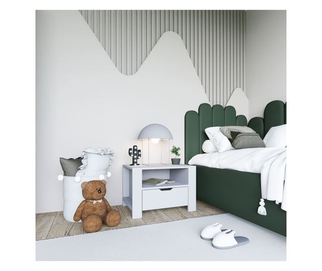 Éjjeliszekrény 175, Fehér