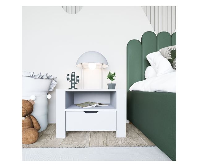 Éjjeliszekrény 175, Fehér