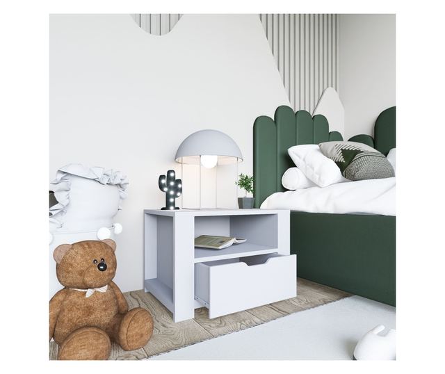 Éjjeliszekrény 175, Fehér