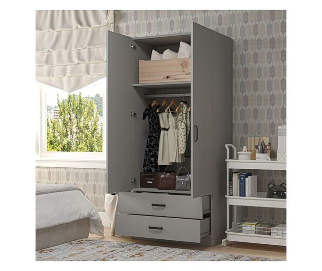 Szekrény 833, Szürke