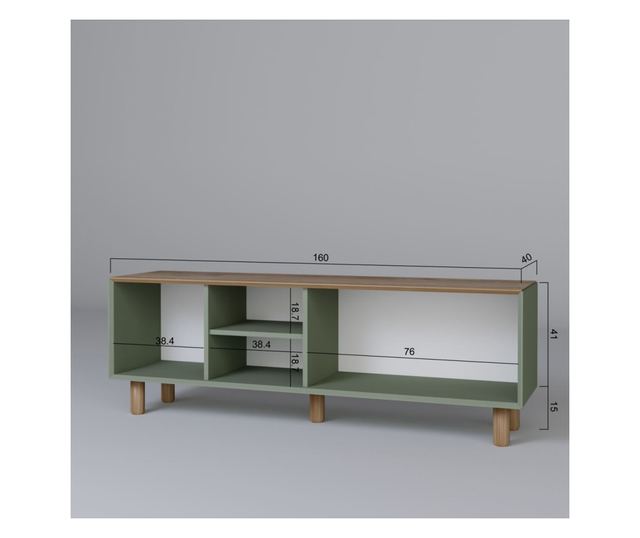 TV Állvány 328, Zöld