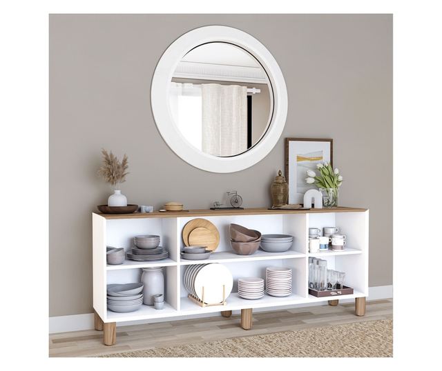 Konzol 212, Világos diófa