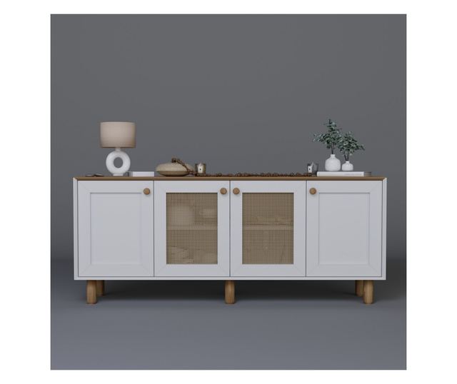 Konzol 212, Világos diófa