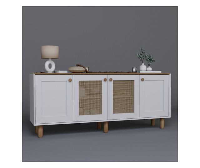 Konzol 212, Világos diófa