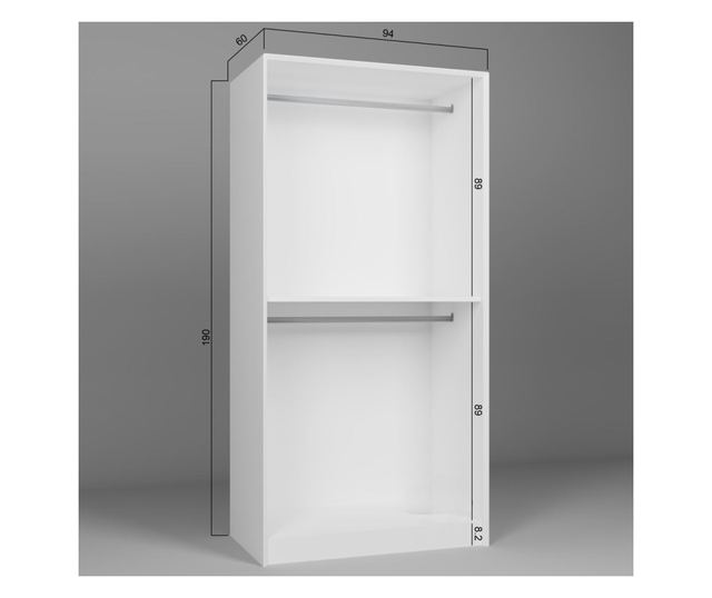 Szekrény 857, Fehér
