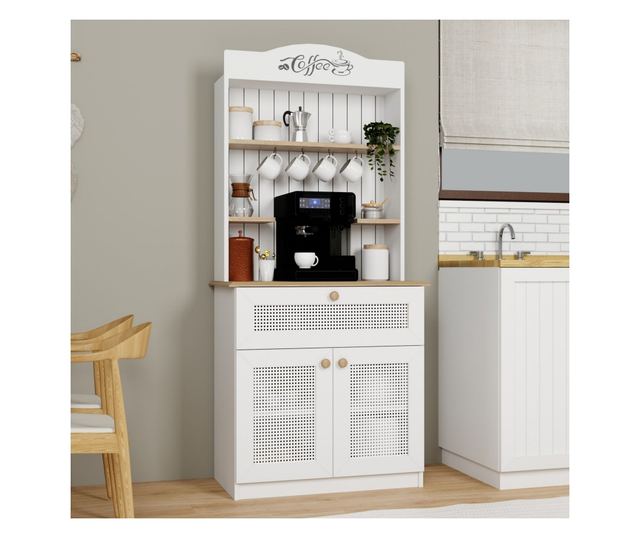 Kávézó Állvány 427, Fehér