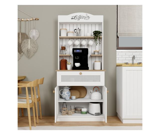 Kávézó Állvány 427, Fehér