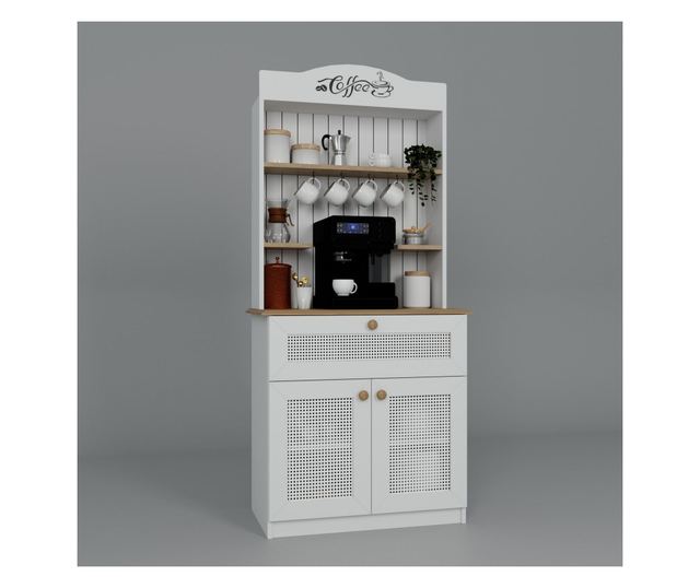 Kávézó Állvány 427, Fehér