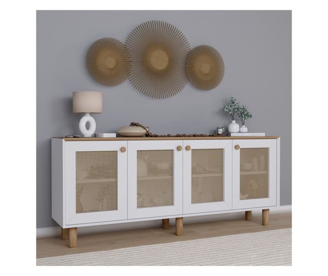 Konzol 236, Világos diófa