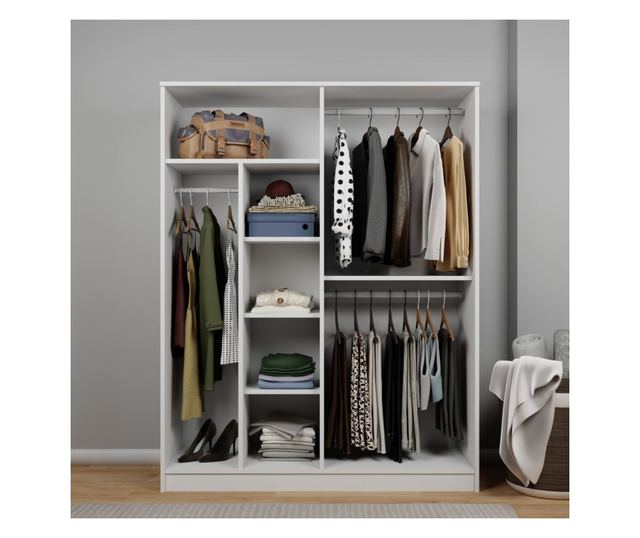 Szekrény 864, Fehér