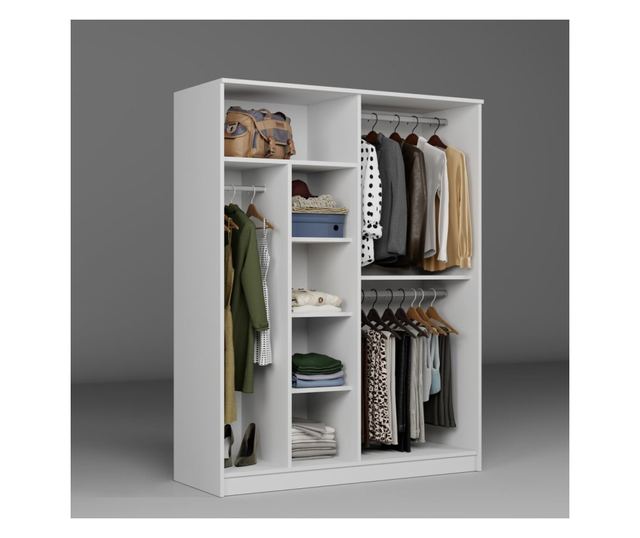 Szekrény 864, Fehér