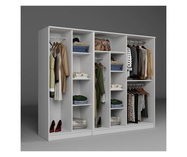 Szekrény 963, Fehér