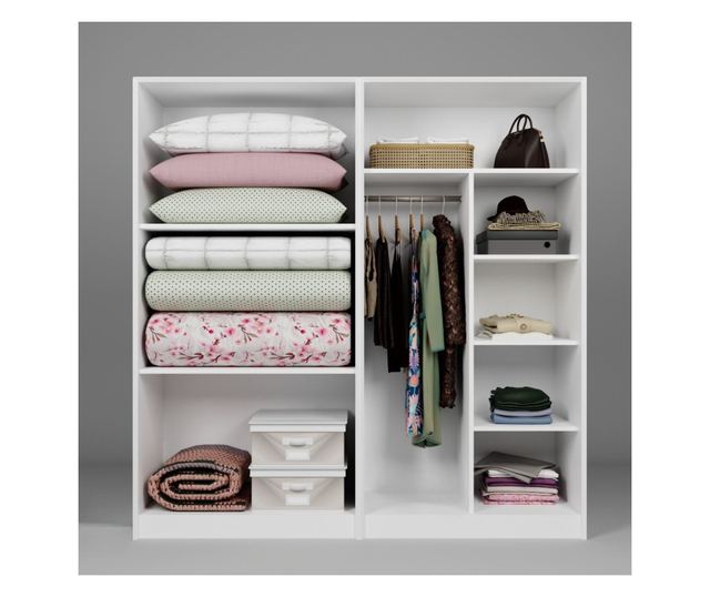 Szekrény 014, Fehér