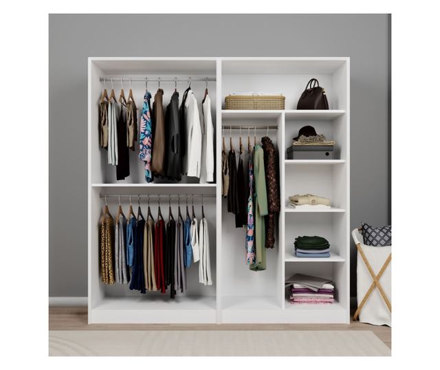 Szekrény 987, Fehér