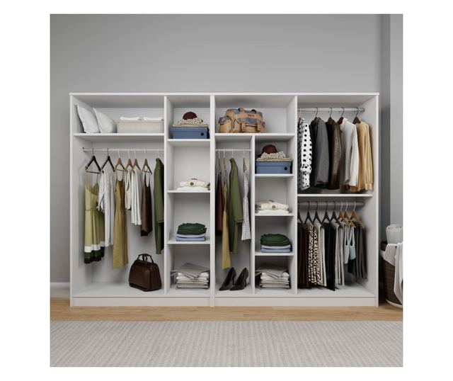 Szekrény 052, fehér