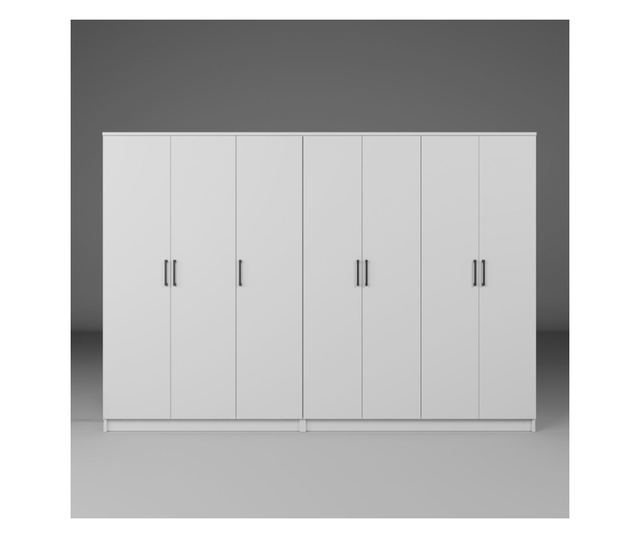 Szekrény 052, fehér