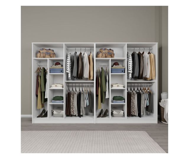 Szekrény 083, fehér