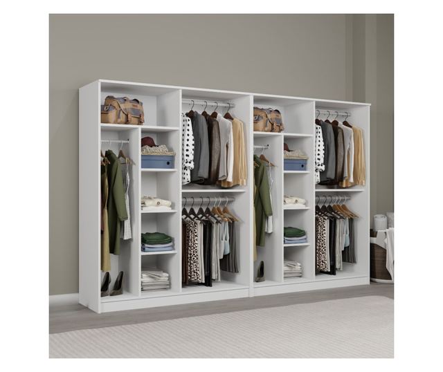 Szekrény 083, fehér