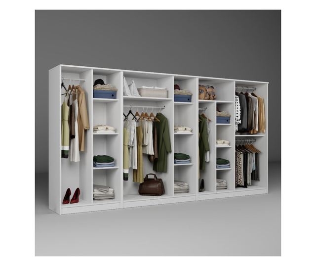 Szekrény 137, fehér