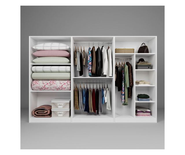 Szekrény 168, fehér