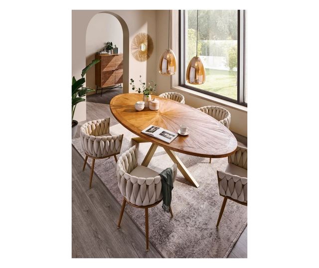 Fém Asztalláb 271, Arany