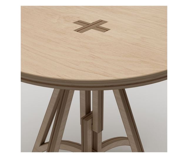 Blagovaonski stol 647, prirodno drvo