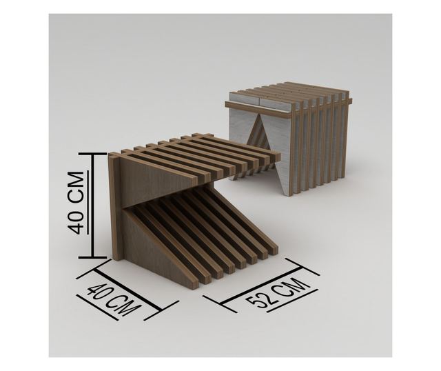 Stól 753, Natúr Fa
