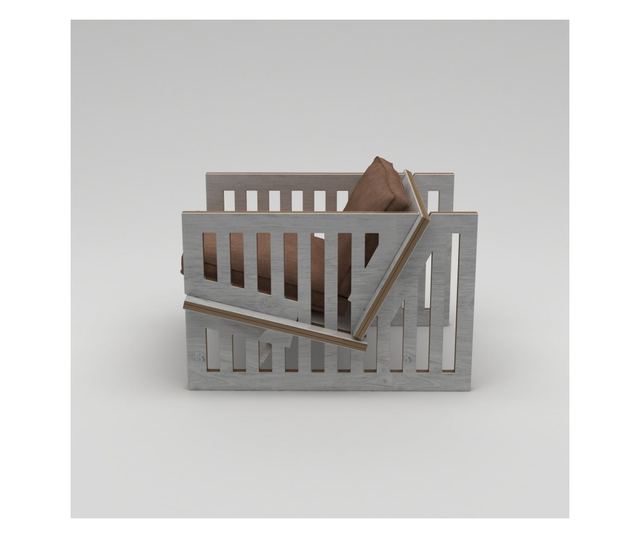 Naslonjač 715, prirodno drvo