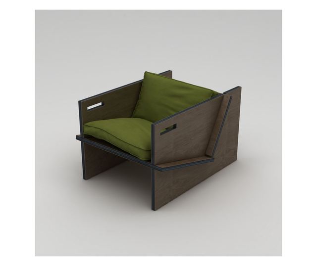 Gugalnik 739, Naravni les, Zelena