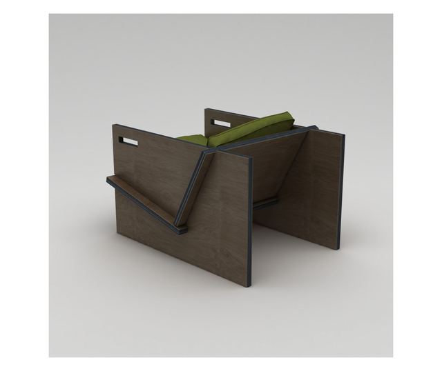 Gugalnik 739, Naravni les, Zelena