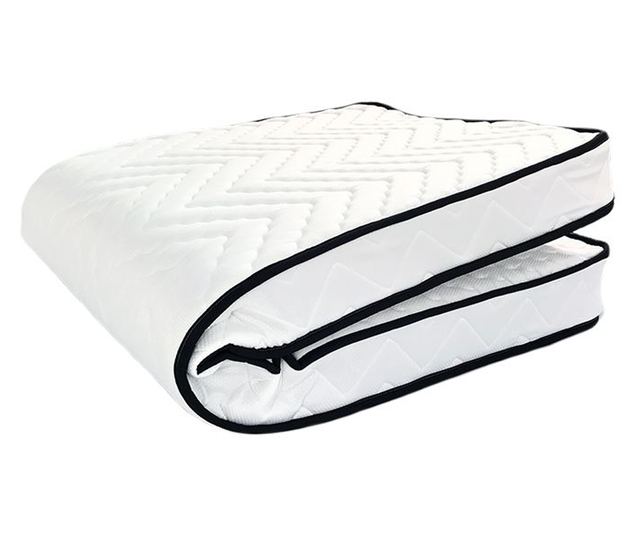 Sklopivi krevet 650, bijela, crna