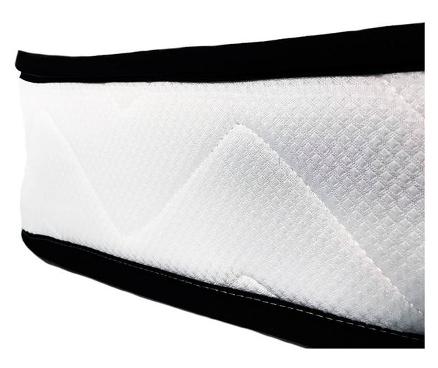 Sklopivi krevet 650, bijela, crna