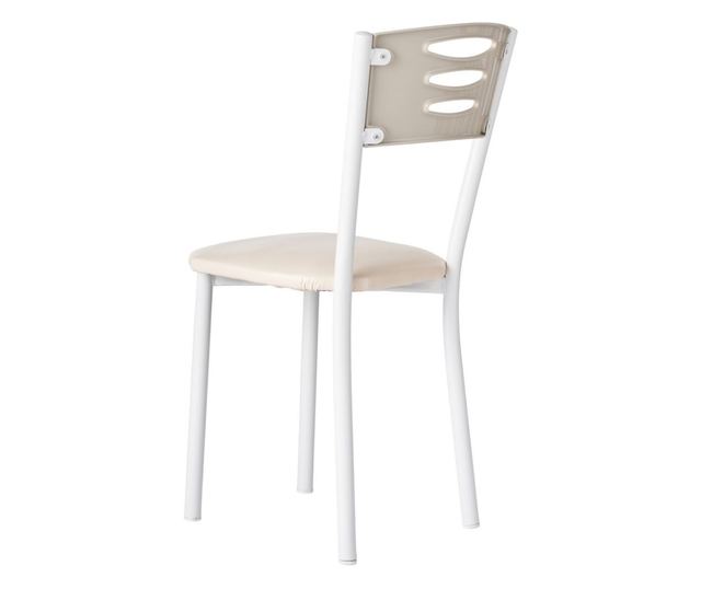 Set stolica (2 komada) 246, krem, bijela