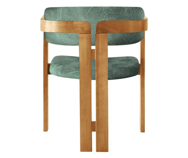 Stol 587, hrast, zelena