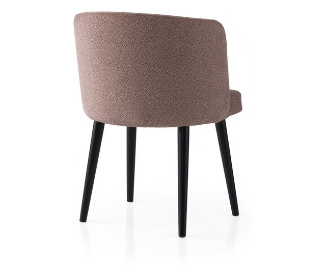 Set stolov (4 kosi) 671, črna, nerca