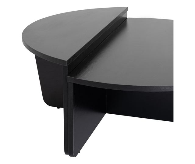 Klub stol 358, Drvo, Crna